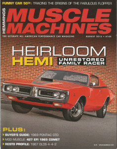HEMMINGS MUSCLE MACHINES 2015 AUG - COMET R, 442, HEMI BEE, TORINO